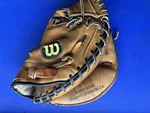 Wilson Catchers Mitt Pro Staff Premium Steerhide A1885 PS9 Rht. Fixed Price $55.00.