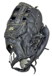 Mizuno Right Hand Softball Baseball Glove Black 13" MZ130 Rh Throw Broke In. Fixed Price $16.99.