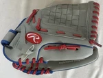 Rawlings Players Series WPL115GS Gray Blue Youth 11.5 Rht Baseball Glove. Fixed Price $24.99.