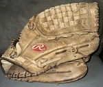 Rawlings Sandlot Fastback Baseball/softball Glove (SL130P) Brown Tan Rht. Fixed Price $8.70.