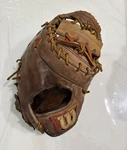 Used Wilson Baseball First Glove Rh. Fixed Price $130.00.