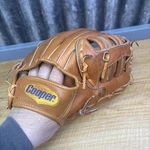 Cooper Diamond Series 758 11 Softball Glove Right Handed Leather. Fixed Price $19.95.