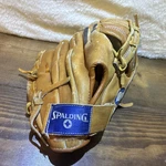 Spalding Baseball Glove Pro Heel Classic Top Grain Leather 42-237 Vtg. Fixed Price $15.54.