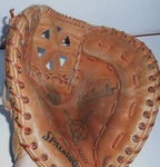 Spalding Ron Fairly 42-465 Spoke Web Baseball Glove 12.5" Baseman Mitt Rh. Fixed Price $15.00.