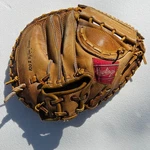 Catchers Mitt 32" Rawlings MJ50 Ted Simmons Glove Deep Pocket Right Hand Throw. Fixed Price $26.99.