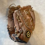 Wilson Leather Baseball Softball Glove 12" A9652 FP1 Catch Right & Throw Left. Fixed Price $19.20.