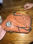 Wilson A550 12" Right Hand Thrower Baseball Glove. Fixed Price $22.00.