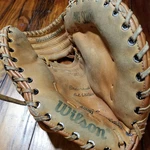 Vtg Wilson A2861 "big Scoop" Leather Baseball Glove Bob Watson Lft 11.5" Ftz. Fixed Price $35.00.