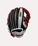 Wilson 2025 Spring A2K 1724 Silver/black 11.75" Baseball Glove WBW1026911175. Fixed Price $359.95.