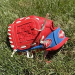 Rawlings Players 9" Youth Baseball Glove Left Hand Throw Lht Red White Blue. Fixed Price $9.99.