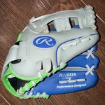 Rawlings PL11HRSN Rht Baseball Glove Players Series Blue Gray Zero Shock. Fixed Price $17.95.