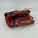 Pre-owned-easton ZFX1101 11" Youth Baseball Glove Red Black Right Hand Throw. Fixed Price $14.00.