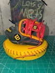 Wilson A2K Brandon Phillips 'datdude' Game Model 11.5" Baseball Glove. Fixed Price $330.00.