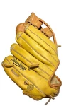 Rawlings RBG109 Youth Baseball Glove Mitt Yellow Leather Made Thailand. Fixed Price $19.99.