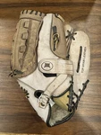 Spalding 12" Top Grain Leather Baseball Glove Beige Brown 18843 Palm Pad. Fixed Price $24.99.