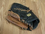 Wilson A675 13.5" Softball Glove, Lht, Model B5-135 Leather Baseball. Fixed Price $19.95.