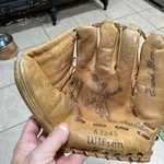 Vinrtage Wilson Hawk Mitt Baseball Glove A2345 - Great Condition! Supple. Fixed Price $44.99.
