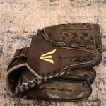 Easton SVS13 13" Baseball Glove Black Leather Right Hand Throw Infield Outfield. Fixed Price $15.00.