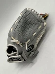 Rawlings Softball Glove Gray Basket Web HFP120GW Leather. Fixed Price $34.99.