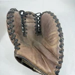 Vintage Spalding Catcher Mitt Model 158-T Baseball Glove Right Hand Throw. Fixed Price $25.00.