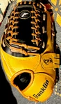 Franklin Fieldmaster Series 12" Left Hand Throw Leather Glove Baseball Tan/black. Fixed Price $19.99.