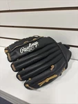 Rawlings #PM115MNF Zero Shock Baseball Glove 11.5 Inch - Black Rht See Pics. Fixed Price $16.95.