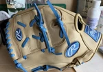 Rawlings 12" Gg Elite Series Glove- Lht- Camel/blue-brand New With Tags-adult. Fixed Price $105.00.