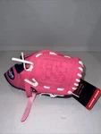 Rawlings PL91PP Player Series Pink/purple Vinyl Rht Baseball Glove Girl. Fixed Price $12.00.