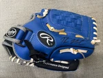 Rawlings Youth Baseball MITT-PL105BRW 1/2 Blue Players Series Glove Lh. Fixed Price $10.00.