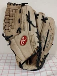 Rawlings LH115 Leather Baseball Glove Right Handed Thrower 1/2. Fixed Price $26.49.