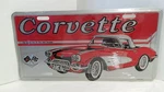 Novelty Emossed Metal License Plate Corvette The Sports Car Of New Decade!. Fixed Price $18.84.