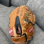 Rawlings PL125 12.5 Baseball Glove Players Series Leather Palm Basket Web. Fixed Price $13.01.
