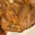 Vintage Spalding 42-927 Super-trapper Glove Right Handed Signed 1950S. Fixed Price $45.13.