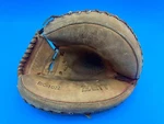 Zett Professional Model Catcher's Mitt BIC-1022, Rht Steer Hide Tanned Leather. Fixed Price $52.50.