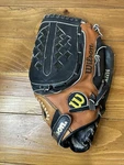 Baseball Softball Glove Mitt Wilson Optima Gold 13" OG1 A2714 Leather / Rht. Fixed Price $28.99.