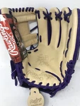 New Rawlings Heart Of The Hide R2G 11.75" Infield Baseball Glove Rht Purple/tan. Fixed Price $319.99.