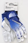 Nike Hyperdiamond Batting Gloves Women's Medium White/royal/silver. Fixed Price $19.76.