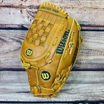 Wilson Baseball Glove A9604 Team Series Right Hand Throw Fast Pitch 12 1/2". Fixed Price $30.95.