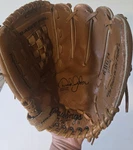 Rawlings Derek Jeter Autograph RBG74 12" Basket-web Leather Glove Brown Lh. Fixed Price $15.99.