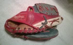 Rawlings Edge-u-cated Heel Rht Baseball Glove Vintage Patent 2995757. Fixed Price $29.95.