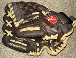Rawlings Glove Youth Baseball Kids Mitt Highlight Series Brown Rht 10" H100BRNC. Fixed Price $13.00.
