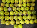 Slow Pitch 12" Lot 50 Softballs - Trump, Dudley, Worth. Fixed Price $120.00.