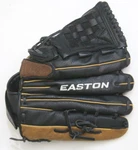 Easton BX13S Lht 13" Baseball Glove Black & Brown Left Hand Throw Mitt 1587. Fixed Price $15.98.