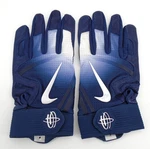 Nike Huarache Elite Batting Gloves Men's Large Textured Palm College Navy/chrome. Fixed Price $22.45.