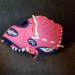 Pre Owned Pink Girls Rawlings Baseball Glove PL91PP Performance Design. Fixed Price $12.50.