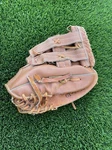 Wallace Super Pro GT-60 Pigskin Laced Flex Hinged Baseball Glove Hand Throw. Fixed Price $19.99.