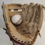 Montgomery Ward 60-21150 Pennant Series Baseball Glove Deep Pocket 1960. Fixed Price $49.99.