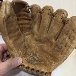 Vtg 1960S Bob Clemente J.c. Higgins 1645 Baseball Glove Sears Signature Model. Fixed Price $35.00.