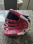 Rawlings Highlight HFP10PPW Inch Baseball Glove Leather Rht Purple Pink. Fixed Price $8.24.