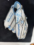 Easton Laredo 115FP 1/2 White/light Blue Right Hand Throw Baseball Glove. Fixed Price $19.00.